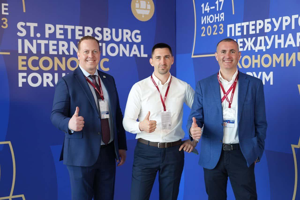 «‎Грузовичкоф‎» посетил Петербургский международный экономический форум